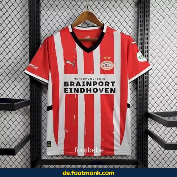 PSV Eindhoven Heimtrikot 2024/2025 – Offizielles Fußballtrikot für Herren, Damen & Kinder | Günstige Vereinstrikots | Nike/Adidas | Personalisierbar mit Nummer & Name