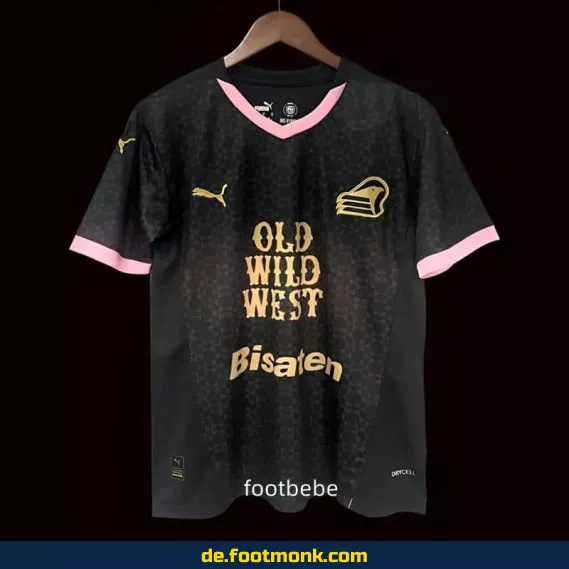Palermo Auswärtstrikot 2024/2025 – Schwarz | Fußballtrikot Herren/Damen/Kinder | Günstige Vereinstrikots | Nike/Adidas | Personalisierbar