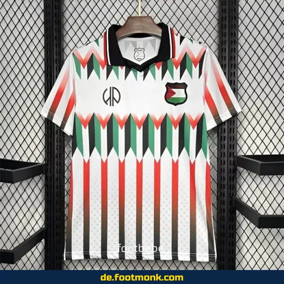 Palestine Hypepeace Trikot 2024/2025 – Weiß | Fußballtrikot Herren/Damen/Kinder | Günstige Vereinstrikots | Personalisierbar | Retro-Design