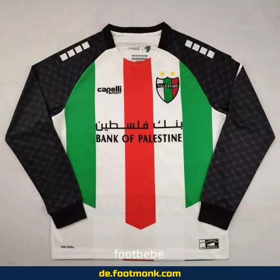 Palestino Heimtrikot 2025/2026 Langarm – Authentisches Fußballtrikot für Herren