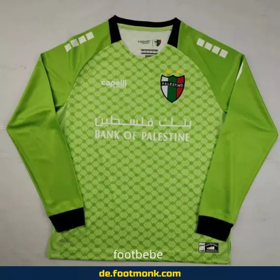 Palestino Fußballtrikot 2025/2026 – Langarm in Grün | Günstige Vereinstrikots | Herren Damen Kinder | Authentische Fussballtrikots online kaufen