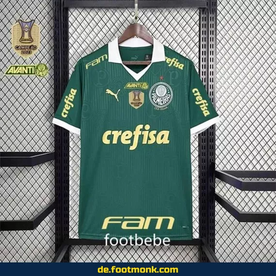 Palmeiras Heimtrikot 2024/2025 mit Sponsor – Fußballtrikot Herren/Damen/Kinder | Günstige & Authentische Vereinstrikots | Nike/Adidas | Personalisierbar mit Nummer & Name