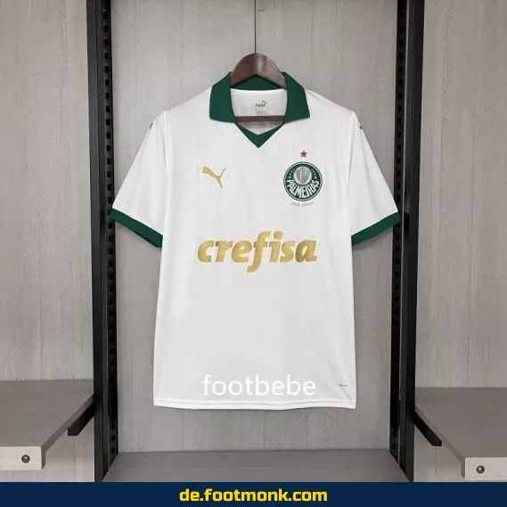 Palmeiras Auswärtstrikot 2024/2025 – Weißes Fußballtrikot Herren/Damen/Kinder | Günstig online kaufen | Authentisches Vereinstrikot | Nike/Adidas