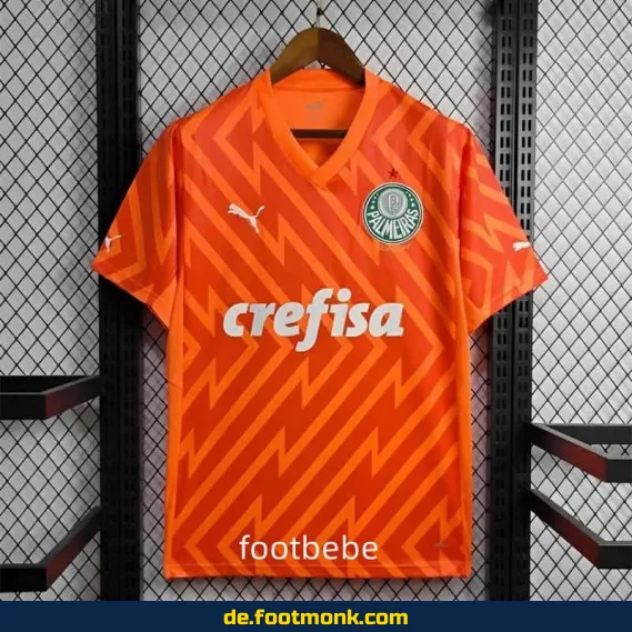 Palmeiras Torwarttrikot 2024/2025 – Orange | Authentisches Fußballtrikot | Günstige Vereinstrikots | Torwart-Outfit | Nike/Adidas | Personalisierbar