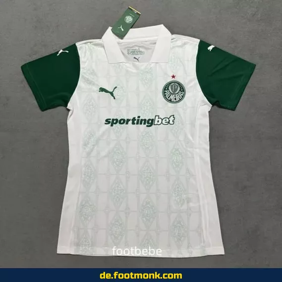 Palmeiras Damen Trikot 2025/2026 Weiß – Authentisches Fußballtrikot | Günstig online kaufen