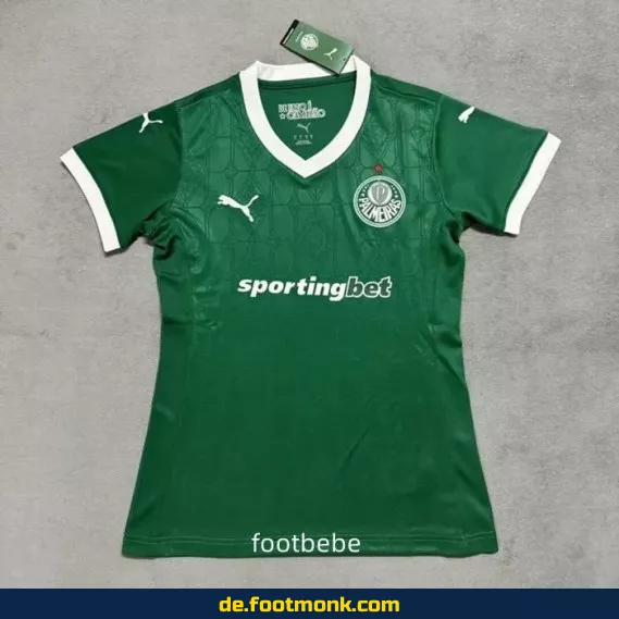 Palmeiras Damen Trikot 2025/2026 – Grünes Fußballtrikot | Günstig online kaufen | Authentisches Vereinstrikot