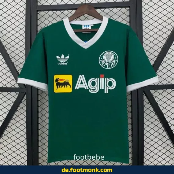 Palmeiras Vintage Heimtrikot 1987 – Retro Fußballtrikot Herren/Damen – Authentisches Vereinstrikot – Limitierte Edition