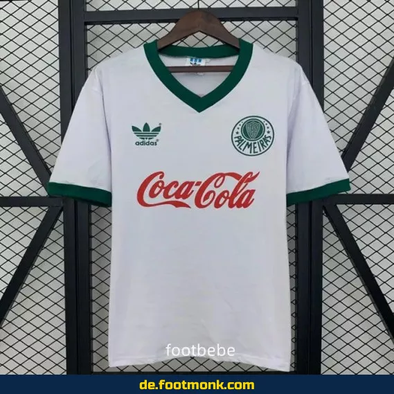 Palmeiras Vintage Auswärtstrikot 1990 – Retro Fußballtrikot Herren/Damen