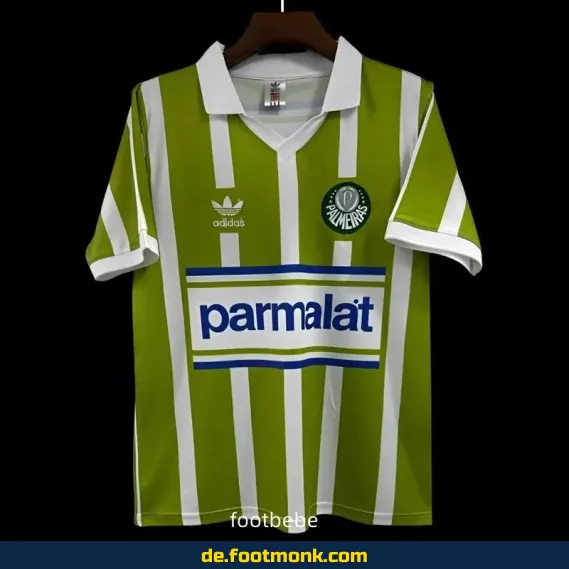 Vintage Palmeiras Heimtrikot 1992/93 – Retro Fußballtrikot Herren/Damen – Authentisches Vereinstrikot