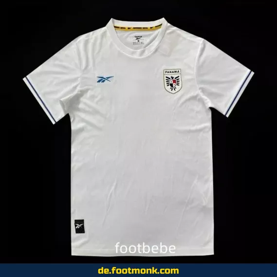 Fußballtrikot Panama 2024/2025 weiß – Herren Damen Kinder – Authentisches Vereinstrikot