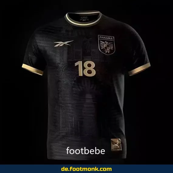 Fußballtrikot Herren Panama 2024/2025 Auswärts Schwarz – Günstig Online Kaufen | Authentisches Vereinstrikot
