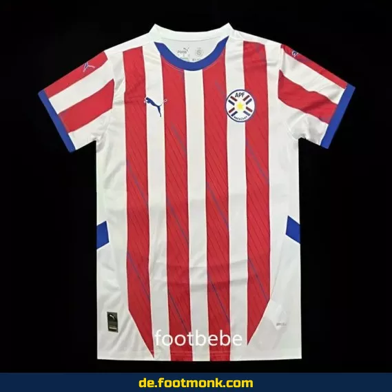 Paraguay Heimtrikot 2024/2025 – Authentisches Fußballtrikot für Herren, Damen & Kinder | Günstig online kaufen