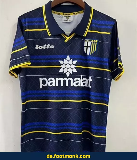 Vintage Parma Calcio Trikot 1998/99 – Drittes Trikot – Retro Fußballtrikot Herren – Authentisches Vereinstrikot – Limitierte Edition