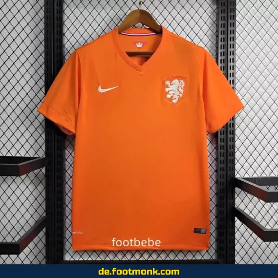 Vintage Fußballtrikot Niederlande Heim 2014 – Retro Fussballtrikot Herren/Damen