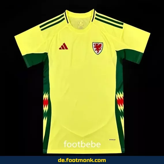 Wales Auswärtstrikot 2024 gelb – Fußballtrikot Herren/Damen/Kinder – Günstig online kaufen | Nike/Adidas