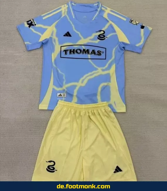 Philadelphia Union Kinder Fußballtrikot 2025/2026 – Blaues Vereinstrikot für Jungen & Mädchen | Günstige Fussballtrikots online kaufen