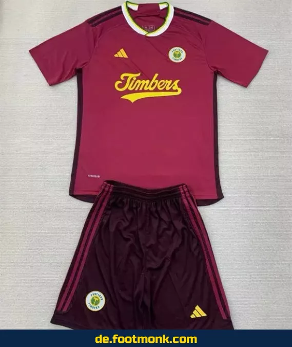 Portland Timbers Kinder Third Trikot 2024/2025 – Günstige Fussballtrikots Online Kaufen | Authentisches Vereinstrikot | Nike/Adidas