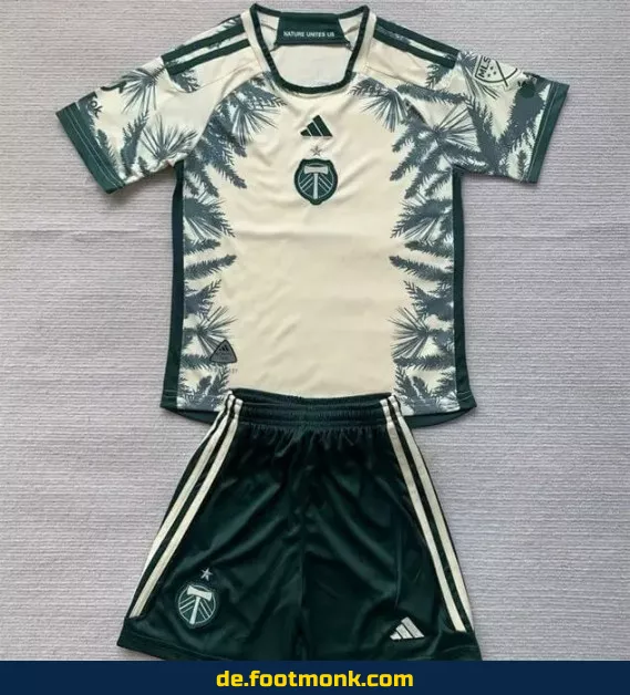 Portland Timbers Kinder Auswärtstrikot 2024/2025 – Günstige Fußballtrikots online kaufen | Nike/Adidas Vereinstrikots | Personalisierbar