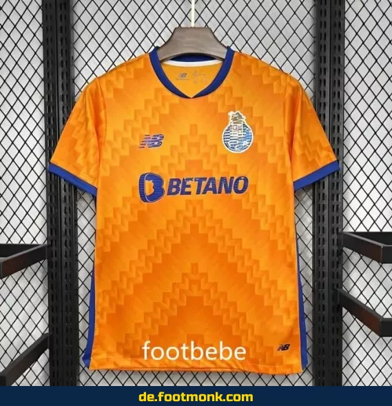 FC Porto Auswärtstrikot 2024/2025 – Orange | Fußballtrikot Herren/Damen/Kinder | Günstige Vereinstrikots | Nike/Adidas | Personalisierbar
