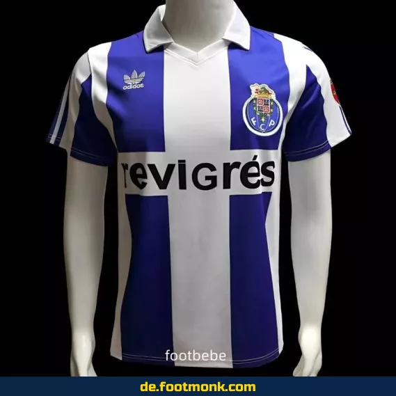 Vintage FC Porto Heimtrikot 1985-1987 – Retro Fußballtrikot Herren/Damen – Authentisches Vereinstrikot – Limitierte Edition