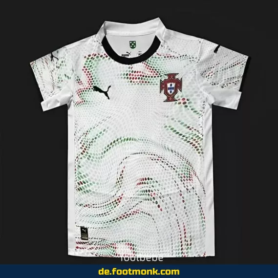 Portugal Heimtrikot 2024/2025 – Weiße Special Edition | Fußballtrikot Herren/Damen/Kinder | Authentisches Nike/Adidas Trikot | Personalisierbar mit Nummer & Name