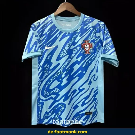 Portugal Heimtrikot 2024/2025 Pre-Match blau – Fußballtrikot Herren/Damen/Kinder | Günstig online kaufen | Authentisches Nike/Adidas Trikot | Personalisierbar mit Nummer & Name
