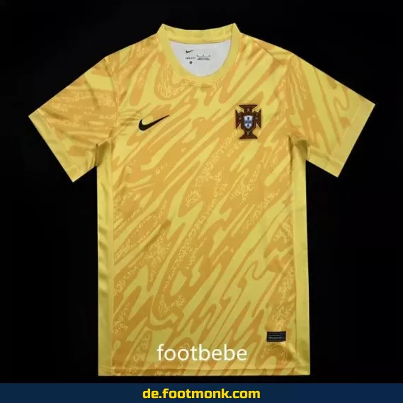 Portugal Torwart-Trikot 2024 – Gelbes Fußballtrikot für Herren – Authentisches Nike/Adidas Torwartshirt – Jetzt günstig online kaufen