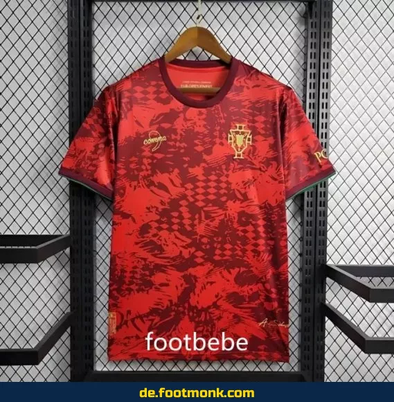 Portugal Heimtrikot 2024 Rot – Fußballtrikot Herren/Damen/Kinder | Günstige Fussballtrikots Online Kaufen