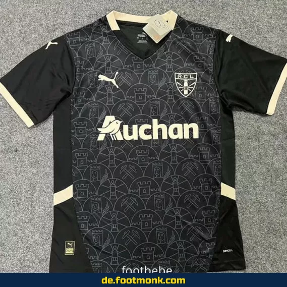 RC Lens Heimtrikot 2024/2025 – Sonderedition Schwarz | Offizielles Fußballtrikot | Herren, Damen & Kinder | Günstig online kaufen