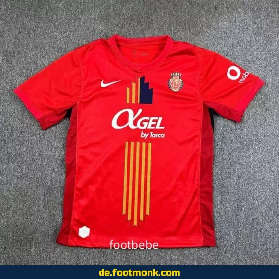 RCD Mallorca Heimtrikot 2025/2026 – Rot | Authentisches Fußballtrikot | Herren, Damen & Kinder | Günstig online kaufen