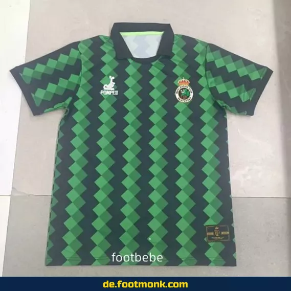 Racing Santander Heimtrikot 2025/2026 – Grünes Fußballtrikot für Herren | Authentisches Vereinstrikot | Günstig online kaufen