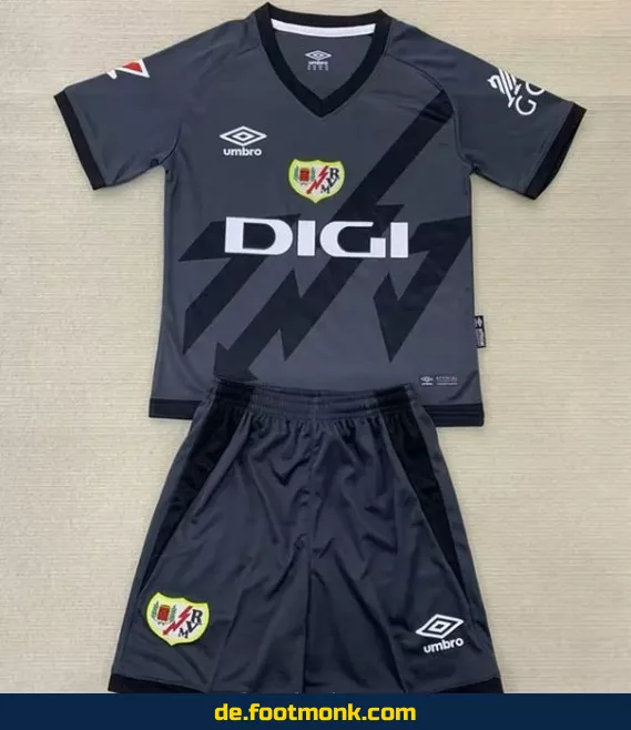 Rayo Vallecano Kinder Trikot 2024/2025 Auswärts – Günstige Fußballtrikots Online Kaufen