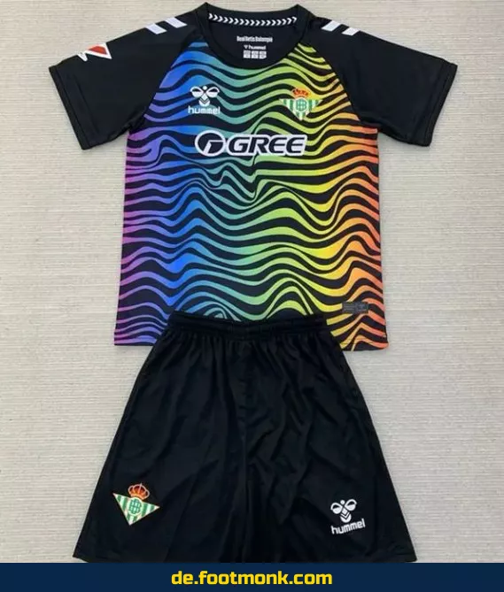 Real Betis Kinder Fußballtrikot 2024/2025 – Schwarz | Günstige Fussballtrikots Online Kaufen