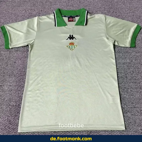 Retro Fußballtrikot Real Betis Vintage 1999/2000 Auswärts – Authentisches Vereinstrikot Herren/Damen