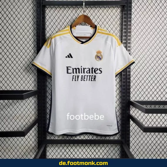 Real Madrid Heimtrikot 2023/2024 – Offizielles Fußballtrikot für Herren, Damen & Kinder | Günstig online kaufen | Authentisches Nike/Adidas Vereinstrikot | Personalisierbar mit Name & Nummer