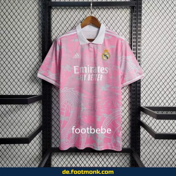 Real Madrid Heimtrikot 2023/2024 Dragon Rose – Authentisches Fußballtrikot für Herren, Damen & Kinder | Günstige Fussballtrikots online kaufen | Nike Vereinstrikot mit Personalisierungsoption