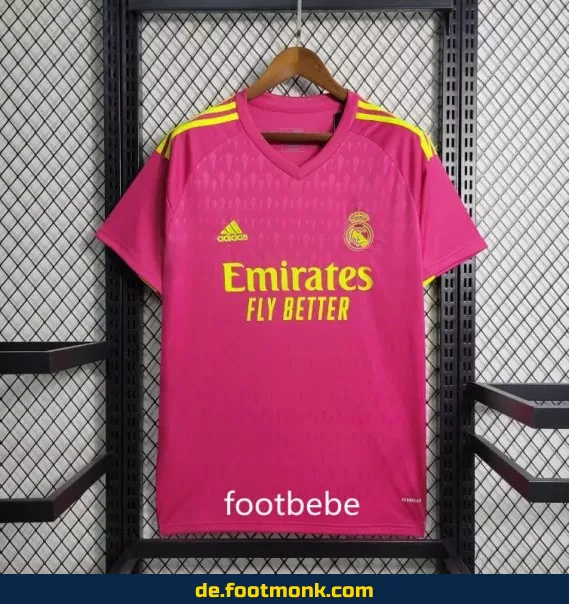 Real Madrid Torwarttrikot 2023/2024 – Rosa – Fußballtrikot Herren/Damen/Kinder – Authentisches Vereinstrikot – Nike/Adidas – Günstig online kaufen
