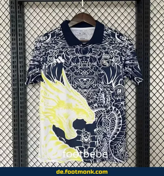Real Madrid Heimtrikot 2024/2025 – Dragon d'Or Polo – Herren Fußballtrikot – Authentisches Vereinstrikot – Nike Fussballtrikot bestellen