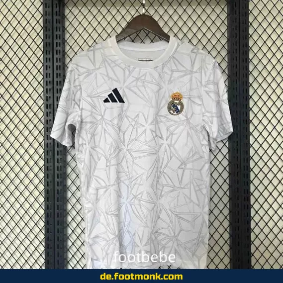 Real Madrid 2024/2025 Vorstellungs-Trikot Weiß – Authentisches Fußballtrikot Herren/Damen/Kinder | Nike Vereinstrikot | Fussballtrikots günstig online kaufen