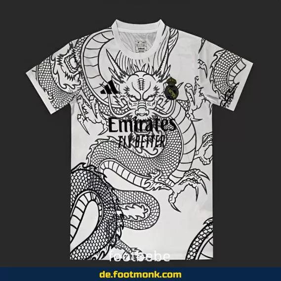Real Madrid Heimtrikot 2024/2025 Dragon Weiß – Authentisches Fußballtrikot für Herren, Damen & Kinder | Günstig online kaufen | Nike Vereinstrikot | Personalisierbar mit Nummer & Name