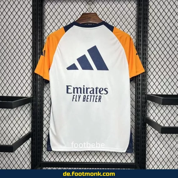 Real Madrid Trainings-Trikot 2024/2025 Weiß – Fußballtrikot Herren/Damen/Kinder | Günstige Fussballtrikots online kaufen | Nike/Adidas Vereinstrikots | Personalisierbar