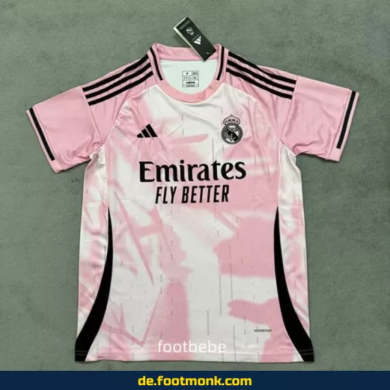 **Real Madrid Trikot 2024/2025 – Pinke Sonderedition | Herren/Damen/Kinder | Authentisches Vereinstrikot | Nike/Adidas | Personalisierbar**
