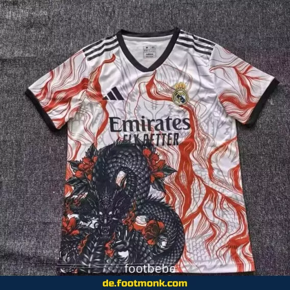 Real Madrid Dragon D Trikot 2025/2026 – Authentisches Fußballtrikot Herren/Damen/Kinder | Günstig online kaufen | Personalisierbar mit Nummer & Name