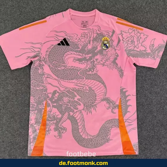 Real Madrid Dragon Rose Trikot 2025/2026 – Authentisches Fußballtrikot für Herren, Damen & Kinder | Günstig online kaufen | Personalisierbar