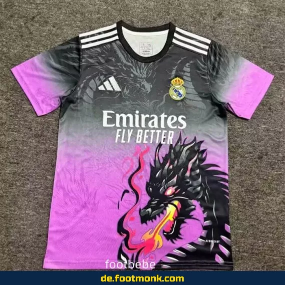 Real Madrid Trikot 2025/2026 Dragon Violet – Authentisches Fußballtrikot Herren/Damen/Kinder | Nike/Adidas | Personalisierbar | Günstig Online Kaufen
