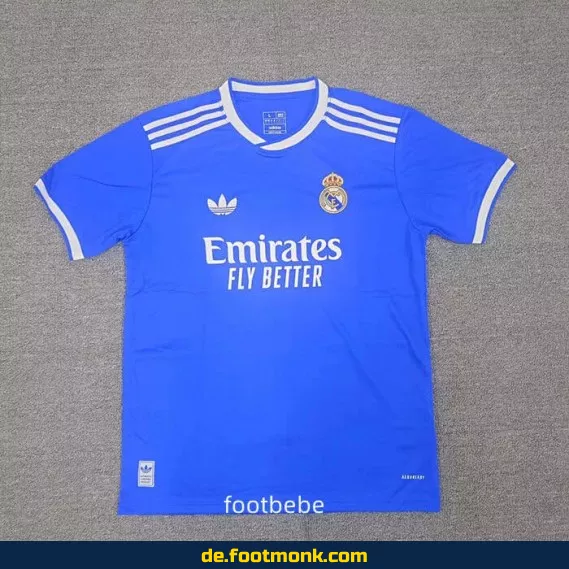 Real Madrid Trikot 2025/2026 Dritte Ausgabe Blau – Authentisches Fußballtrikot für Herren, Damen & Kinder | Günstig online kaufen