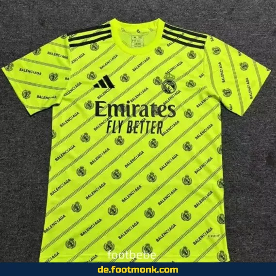 Real Madrid Trikot 2025/2026 – Fluoreszierendes Grün | Herren/Damen/Kinder | Authentisches Vereinstrikot | Nike/Adidas | Personalisierbar | Fußballtrikot günstig kaufen