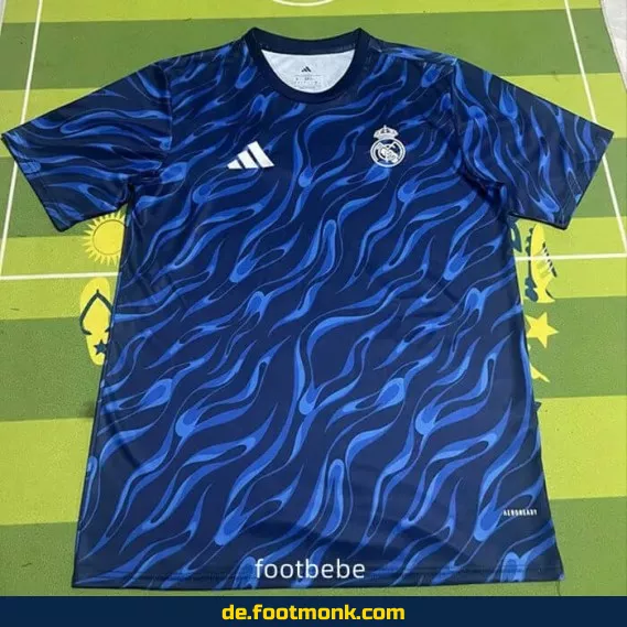 Real Madrid Trainings-Trikot 2025/2026 – Blaues Fußballtrikot für Herren | Authentisches Nike/Adidas Vereinstrikot | Personalisierbar mit Nummer & Name | Günstig online kaufen
