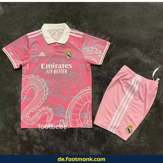 Real Madrid Kinder Fußballtrikot 2025/2026 – Rosa | Günstige Fussballtrikots Online Kaufen | Authentische Vereinstrikots für Kinder | Nike/Adidas