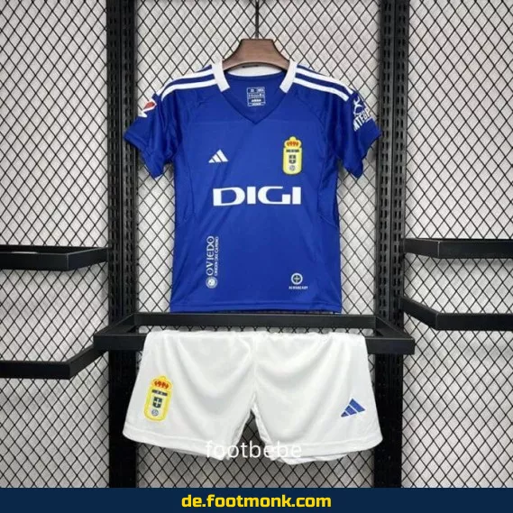 Real Oviedo Kinder Heimtrikot 2024/2025 – Günstige Fußballtrikots für Kinder online kaufen